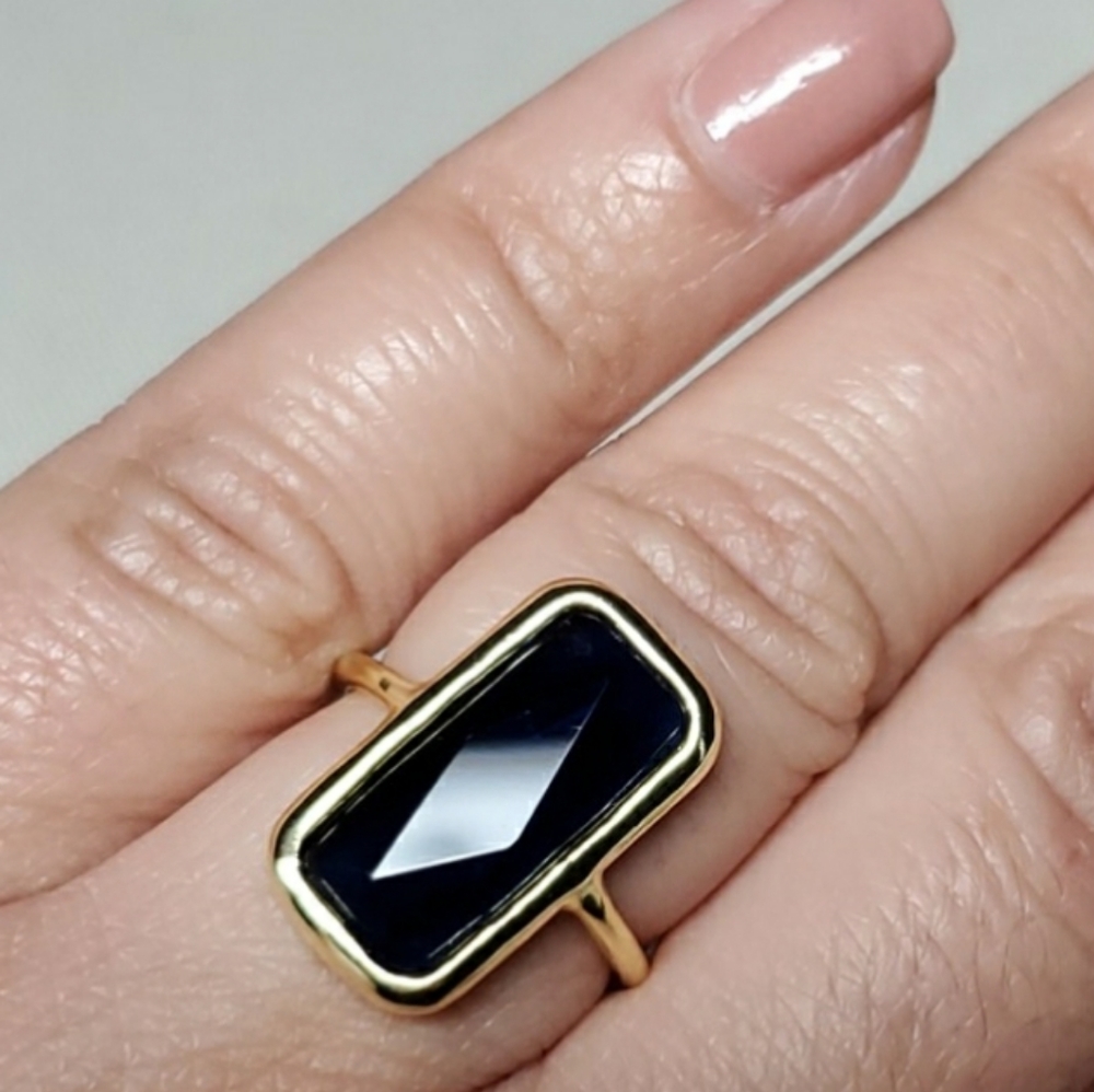 Sapanyu London Blue Quartz Ring, 6 - Picture 3 of 7